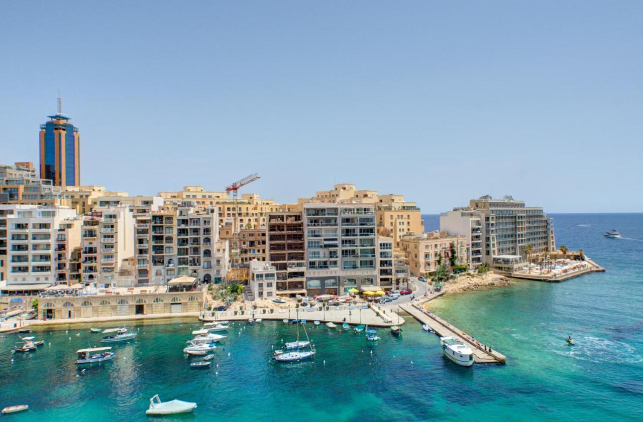 Morina Court - Seaview Apartments And Penthouse In St Julians By Shortletsmalta Saint Julian's Bagian luar foto