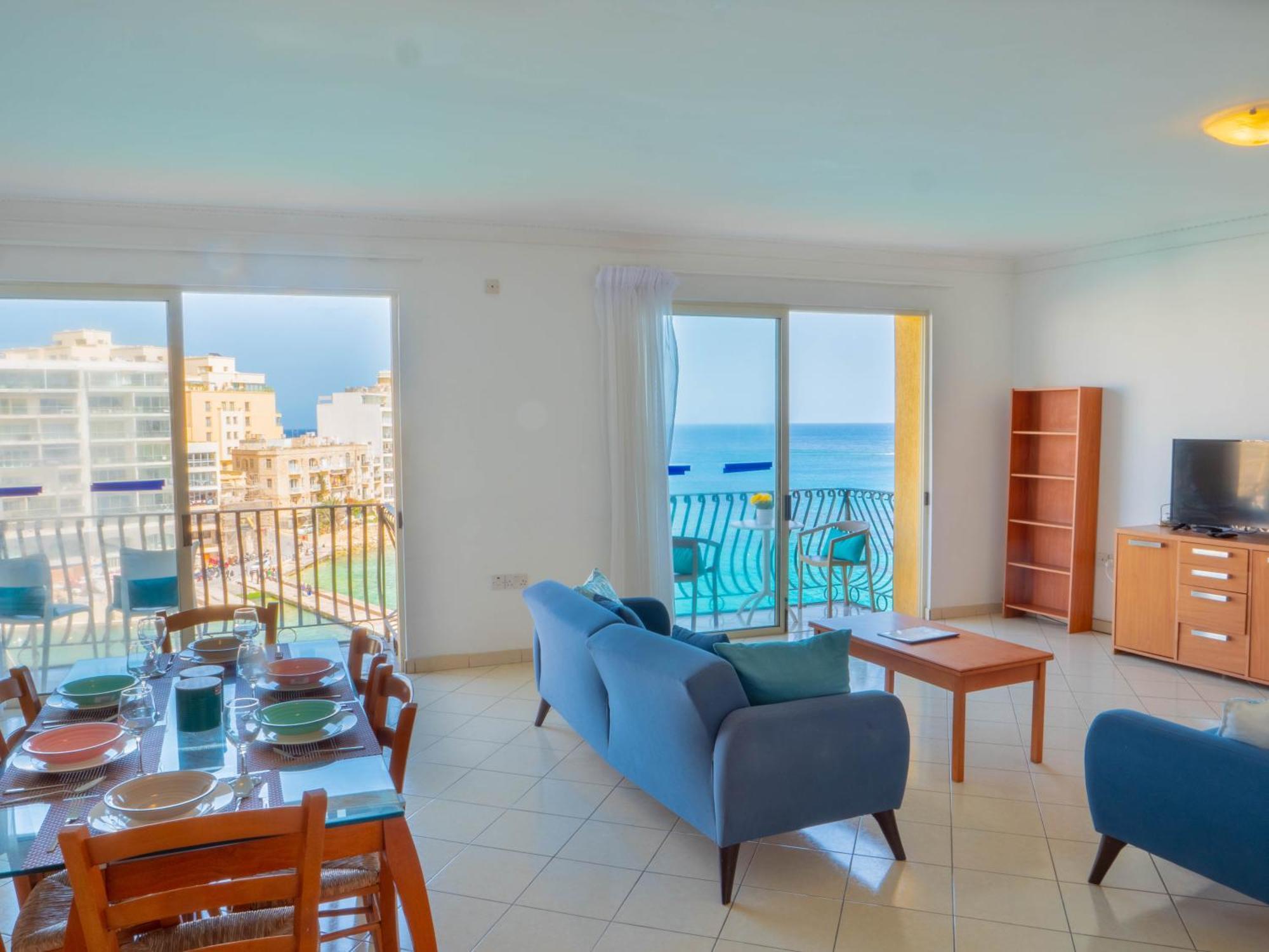 Morina Court - Seaview Apartments And Penthouse In St Julians By Shortletsmalta Saint Julian's Bagian luar foto