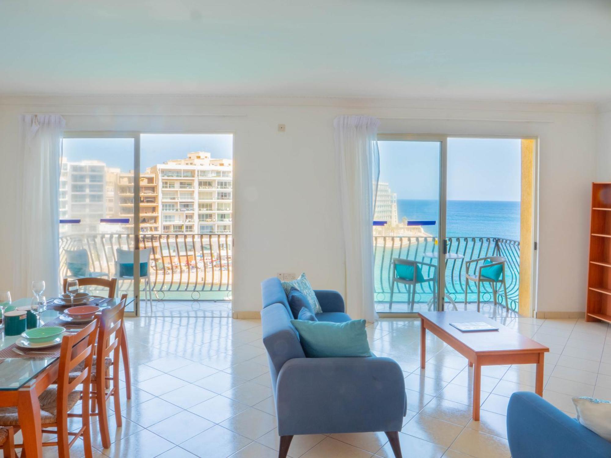Morina Court - Seaview Apartments And Penthouse In St Julians By Shortletsmalta Saint Julian's Bagian luar foto