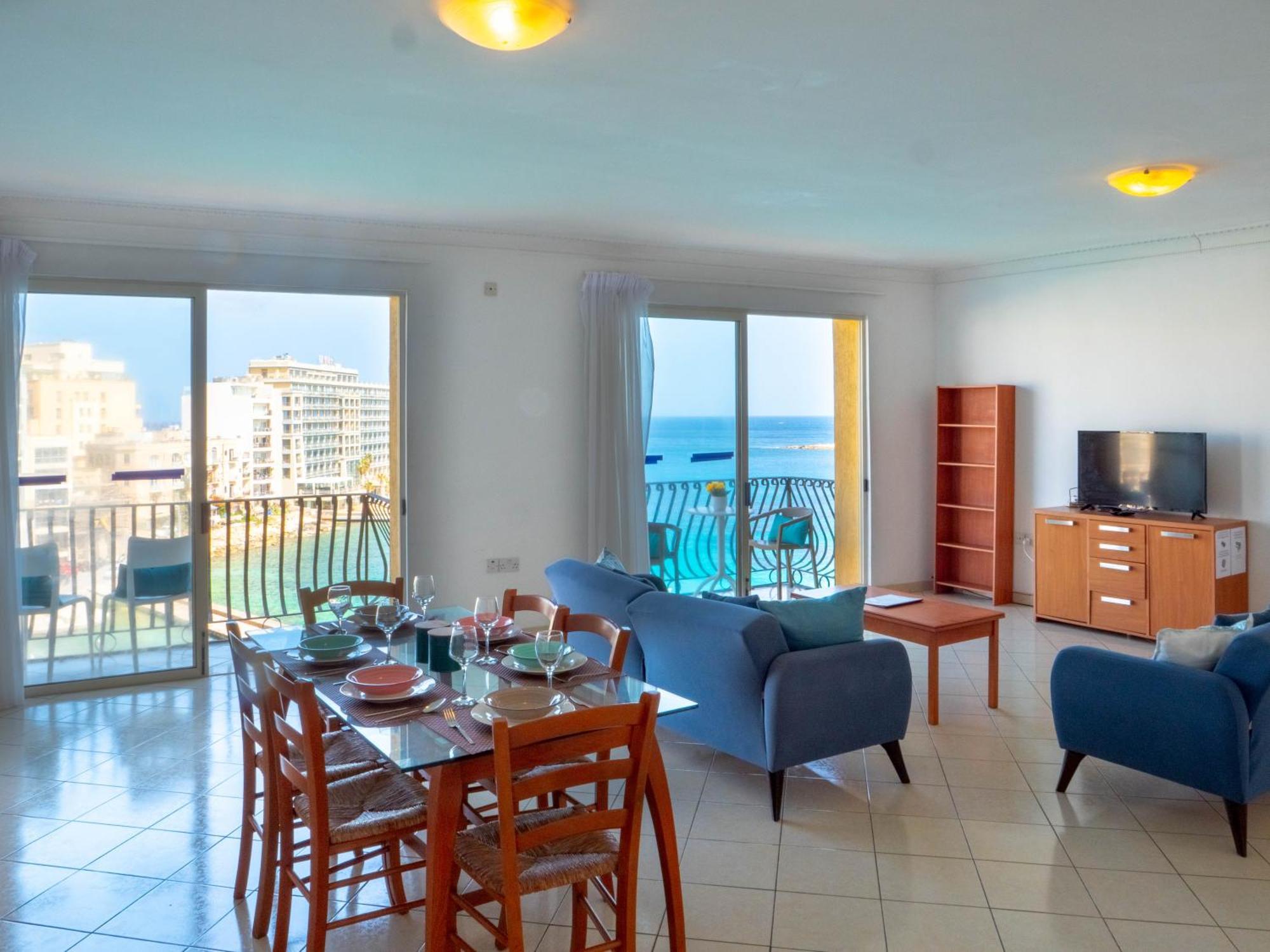 Morina Court - Seaview Apartments And Penthouse In St Julians By Shortletsmalta Saint Julian's Bagian luar foto