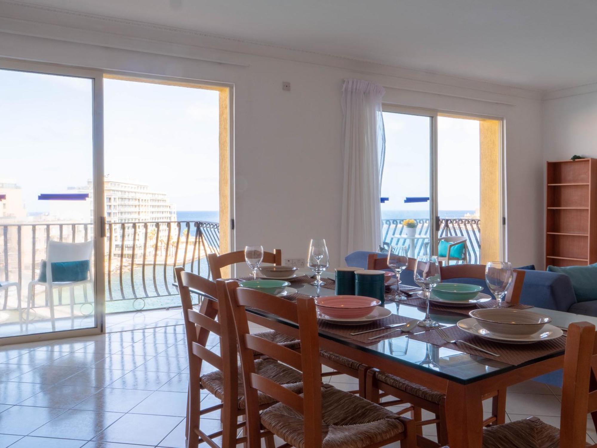 Morina Court - Seaview Apartments And Penthouse In St Julians By Shortletsmalta Saint Julian's Bagian luar foto